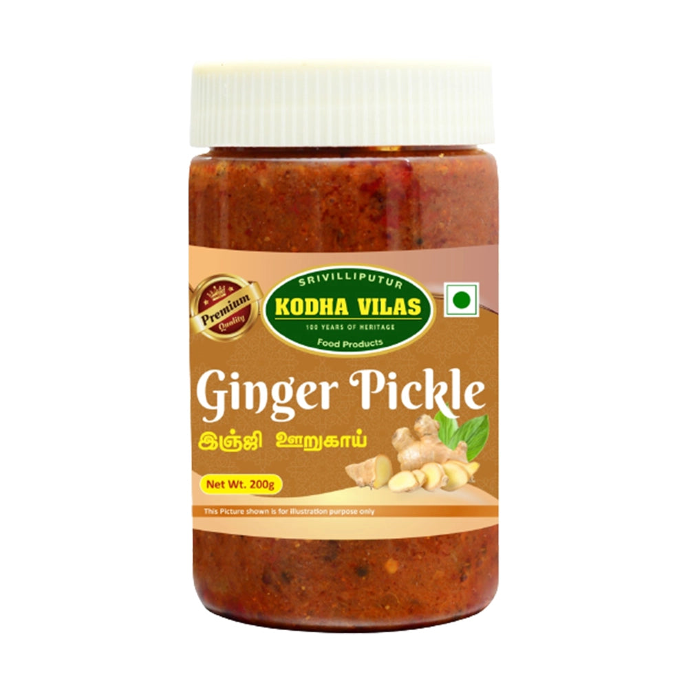 Kodha Villas Ginger Pickle 200 gms